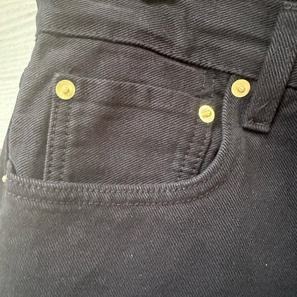 Sid Mashburn Black Button Jeans - image 3